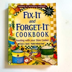 Bestselling Cookbook - Fix It and Forget It Cookbook! Brand new condition!